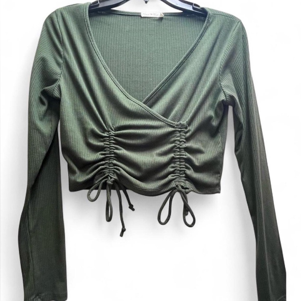 Long Sleeve Crop Top